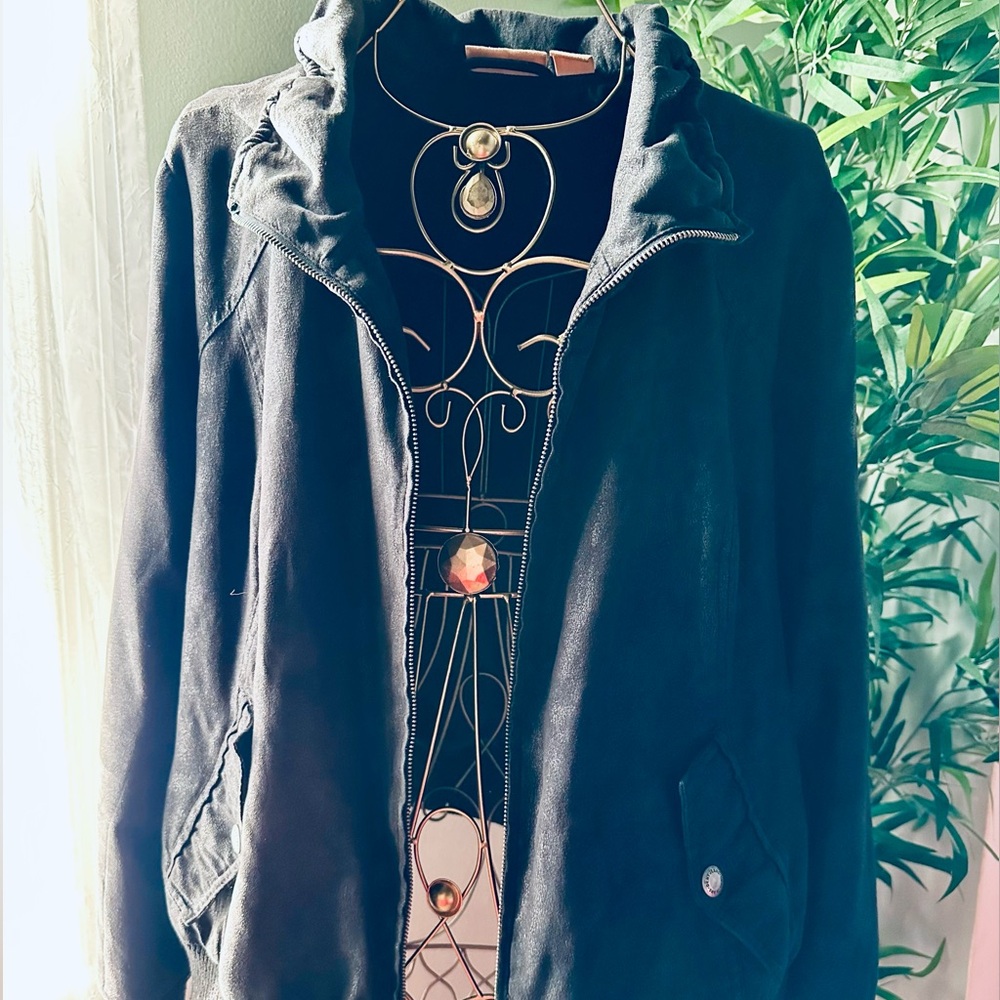 DKNY Black Bomber jacket